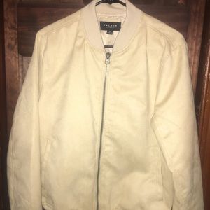 suede pacsun bomber jacket
